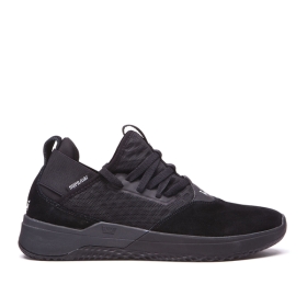 Supra TITANIUM Lave Sneakers Dame Svart/Svart | NO-92119